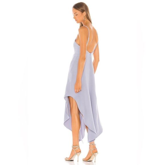 LOVERS + FRIENDS x REVOLVE periwinkle WICHITA sleeveless high slit maxi dress - Picture 3 of 8